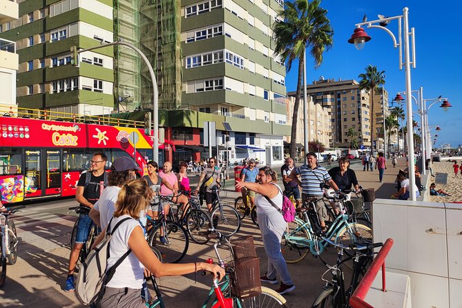 A private stroll cycling around Cádiz + bike rental - Puerta de Tierra marks the city’s old boundary