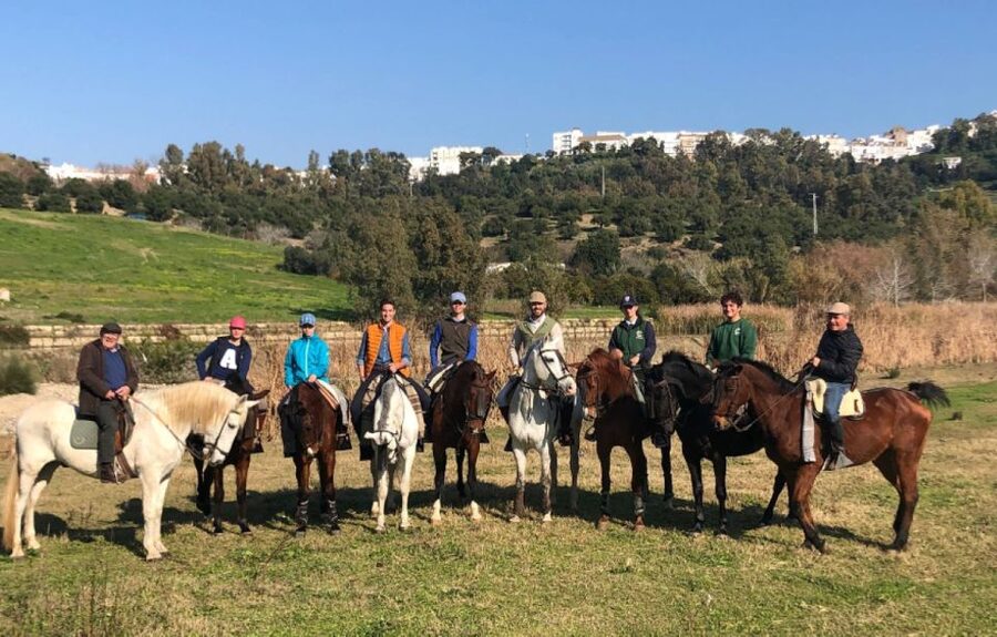 Arcos de la Frontera: Horseback Riding Experience - The short orientation before you set off