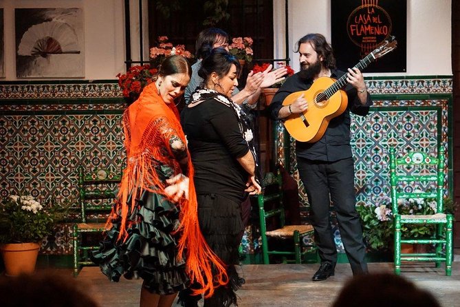 Authentic Flamenco Show with Tapas & Wine Guided Tour - Maestro Marcelino: ham, cold cuts, and sweet vermouth