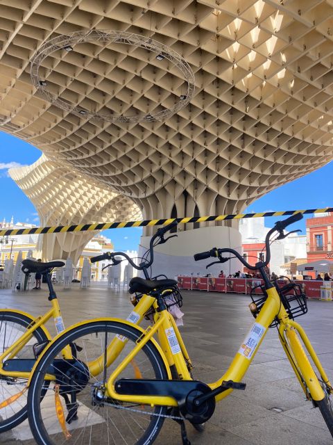 Bike Tour in Seville - Plaza de España, Seville’s grand stage