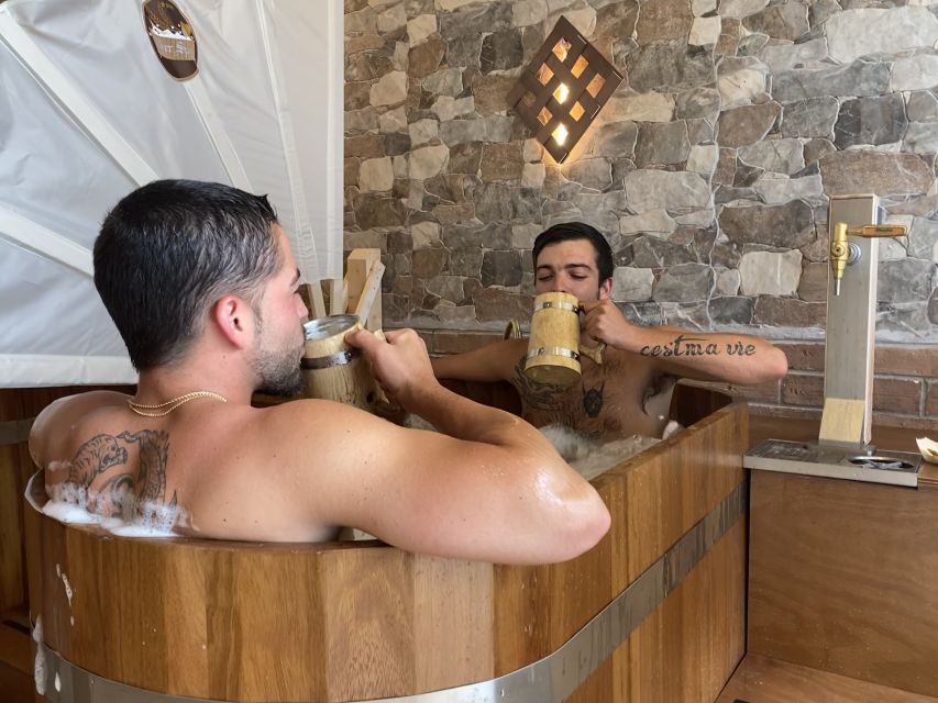 Cadiz: Beer Spa Entry Ticket with Beer and Local Snacks - Meeting at Hotel Cádiz Bahía