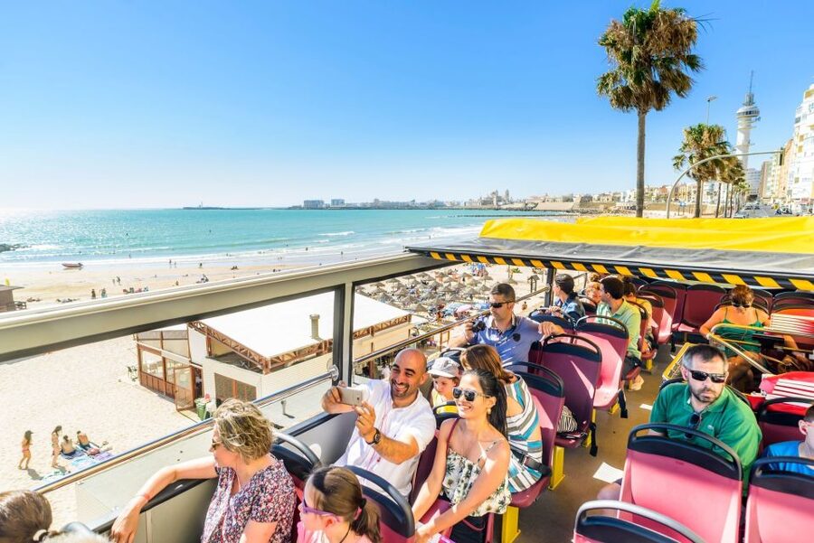 Cadiz: City Sightseeing Hop-On Hop-Off Bus Tour - Stop 8: Plaza de España