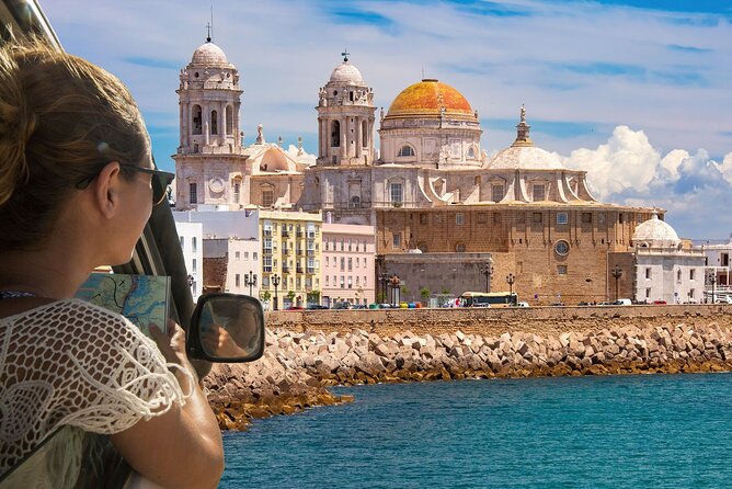 Cádiz TukTuk Tour with Audio Guide - Plaza de España and Puerta de Tierra