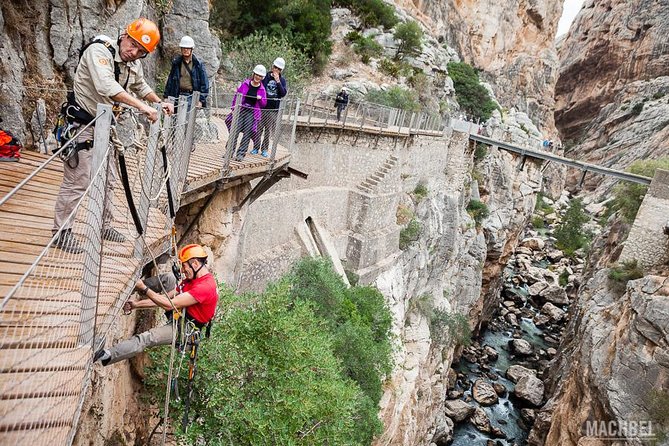 Caminito del Rey Day Trip from Seville - Reaching the gorge and starting the walk