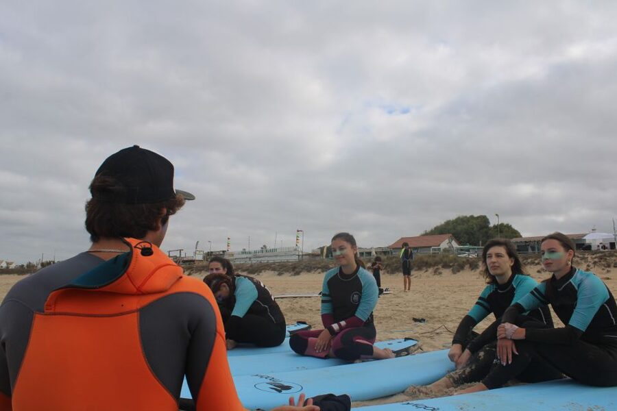 Conil de la Frontera: Private Surf Lessons - The first part: board, water, and basic control
