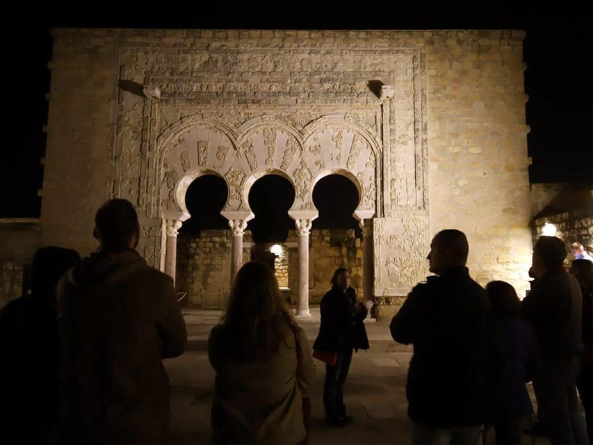 Cordoba: Guided Tour of Medina Azahara at Night - Group Organization and Potential Disruptions