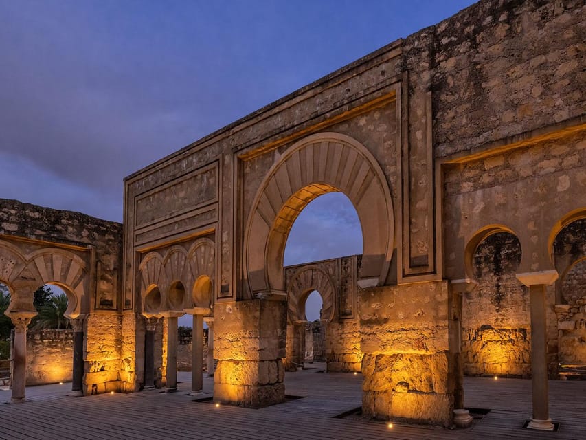 Cordoba: Guided Tour of Medina Azahara at Night - Walking Through a Caliphal Palace City