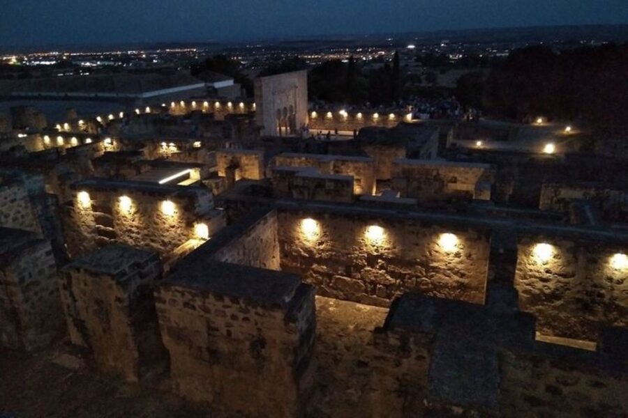 Cordoba: Medina Azahara Night Tour without transport - Booking, cancellation, and timing tips