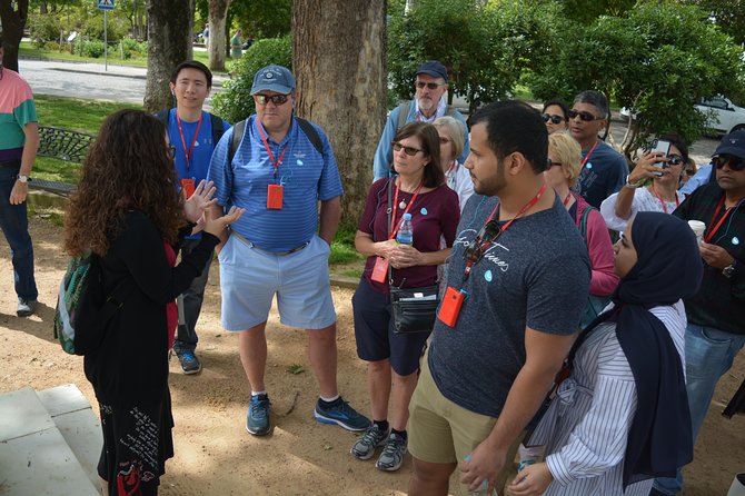Cordoba Monuments Intensive Tour in English Tickets included - Entering the Mosque-Cathedral after the walking route