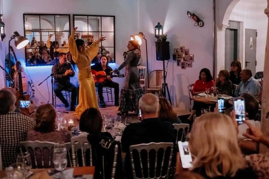 Córdoba: Tablao Flamenco at Doble de Cepa with Optional Meal - The atmosphere for families and mixed-age groups