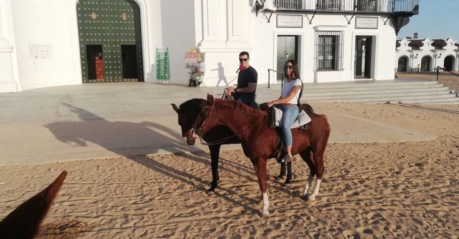 El Rocío: Doñana National Park Horseback Riding Tour - Sea views from Doñana’s dunes