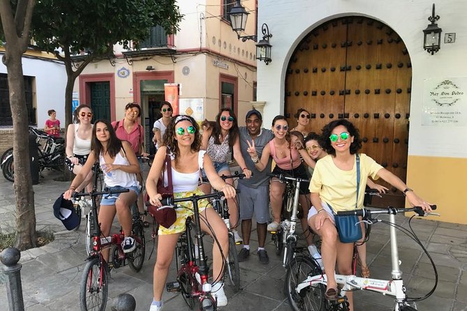 Electric Bike Tour in Seville - Plaza de España: grand architecture in a short stop