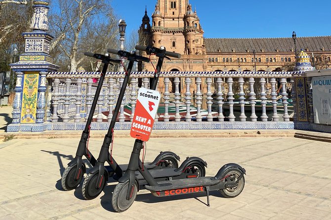 Electric Scooter Rental Seville - The Cathedral and the old center