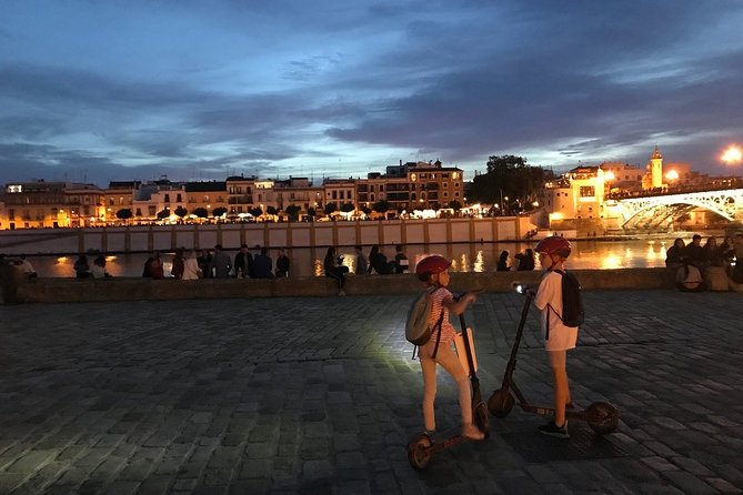 Electric Scooter Rental Seville - San Telmo Palace and Maria Luisa Park