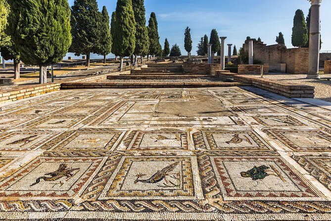 Excursion to Italica from Seville - The Italica Amphitheater and its huge scale