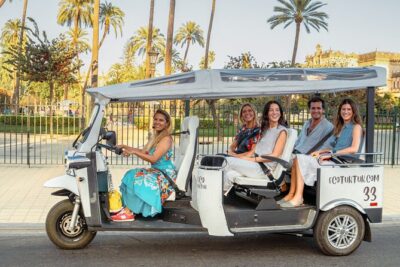 Expert Tour of Seville in Private Eco Tuk Tuk