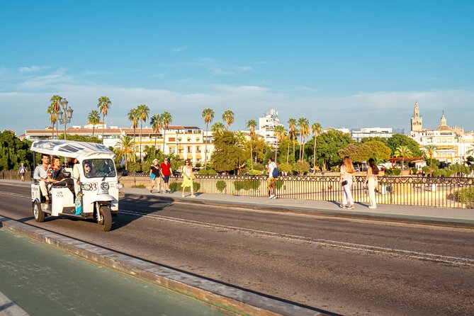 Expert Tour of Seville in Private Eco Tuk Tuk - The guide can make the short stops count