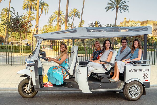 Expert Tour of Seville in Private Eco Tuk Tuk - Plaza de España and María Luisa Park