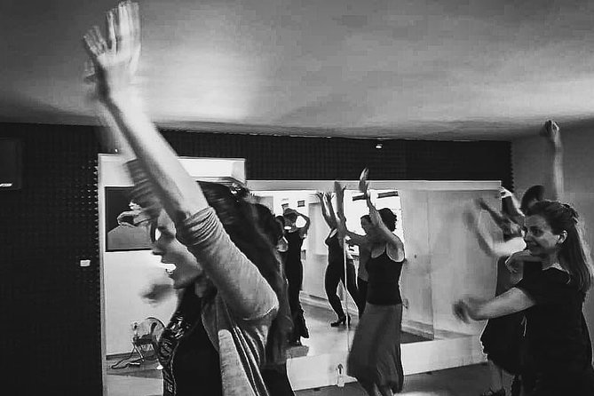 Flamenco Dance Masterclass - At C. Castellar, 52a, the class begins with the story of flamenco