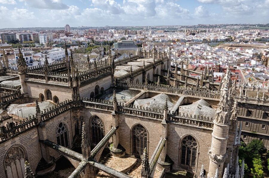 From Cadiz: Private Seville Day Trip, Cathedral & Alcazar - From Cadiz to Seville in a private vehicle