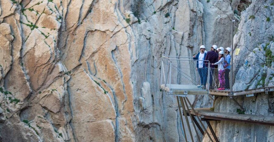 From Seville: Caminito del Rey Guided Day Trip - Reaching the Gaitanes Gorge