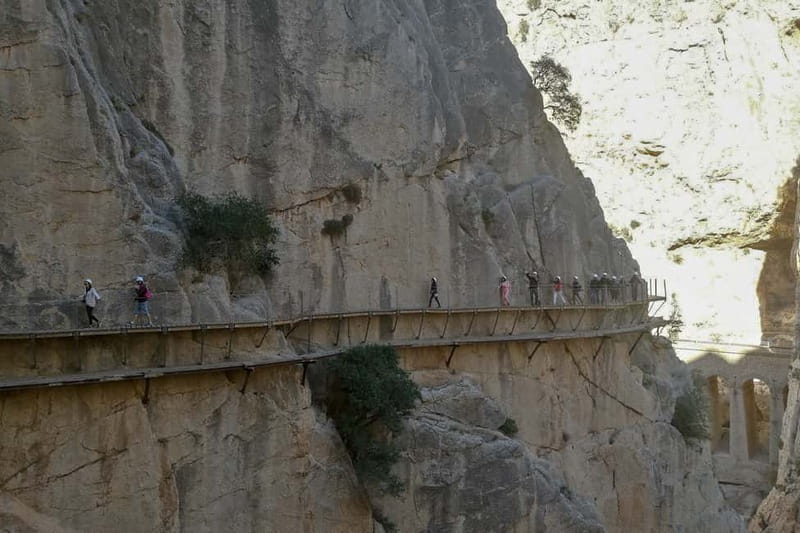 From Seville: Caminito del Rey Hike Day Trip - The approach to the gorge