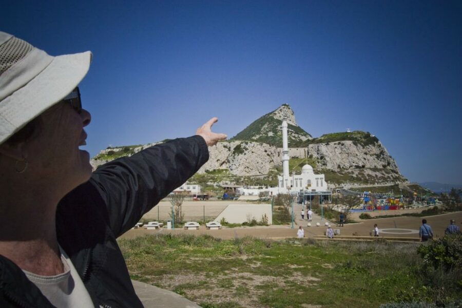 From Seville: Gibraltar Sightseeing Tour - Punta de Europa and the view toward Africa