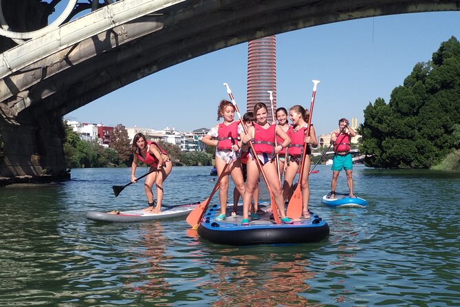 Gigant paddle surf in Seville - Why a giant paddleboard works so well in Seville