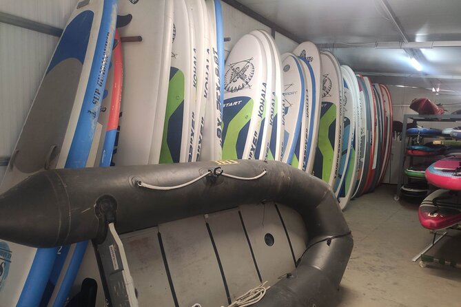 Gigant paddle surf in Seville - Views from the Guadalquivir toward Triana