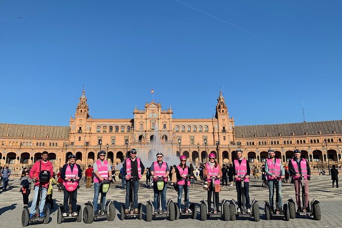 Guided Monumental Route Segway Tour in Seville - Maria Luisa Park and the Plaza de España area