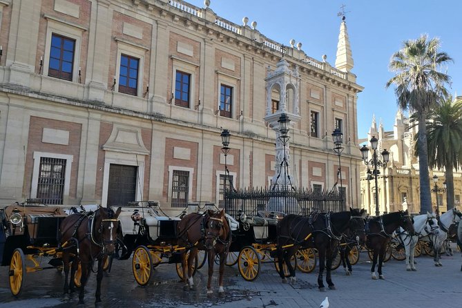 Horse-Drawn Carriage Ride through Seville - The Royal Alcázar and Seville’s grand center