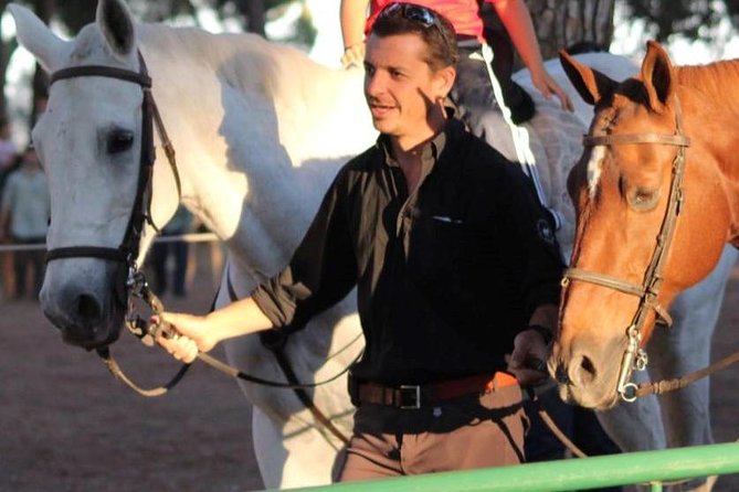 Horseback riding around Doñana National Park - The first minutes in the saddle