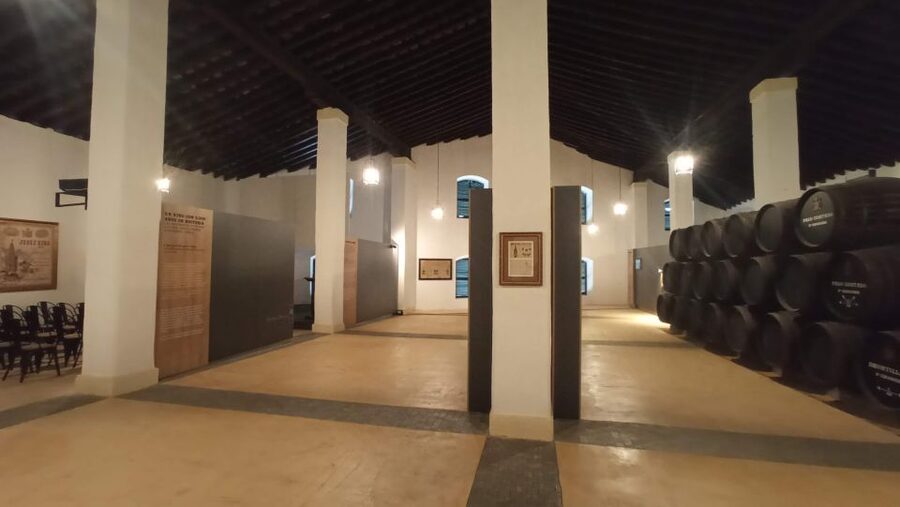 Jerez de la Frontera: Sherry Winery Tour with Tasting - The historic label exhibition adds a human touch