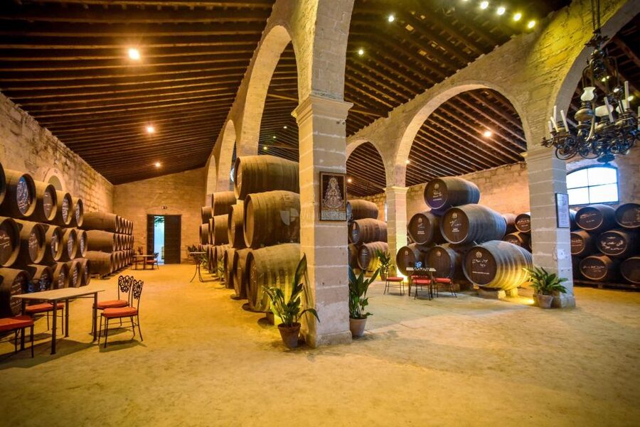 Jerez: Guided Winery Tour with Wine Tasting - The two-wine tasting with appetizers