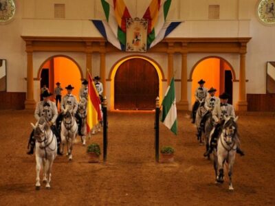 Historic center of Jerez and horse show