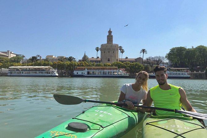 Kayak Tour or Seville Rental - Triana, Torre Sevilla, and the return route