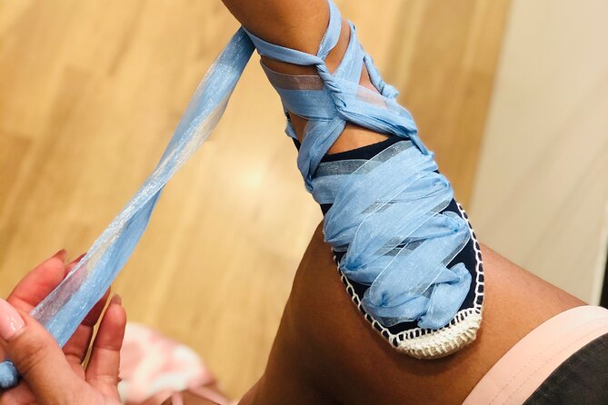 Make Authentic Espadrilles in Seville - Cava, snacks, dancing, and a wearable memory