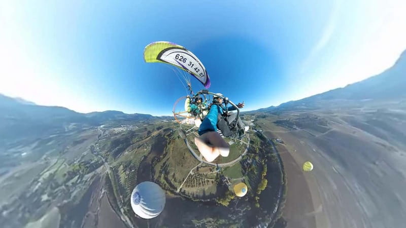 Paramotoring in Ronda (Malaga), near Marbella - The sights you will look for below