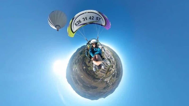 Paramotoring in Ronda (Malaga), near Marbella - Meeting point and timing details