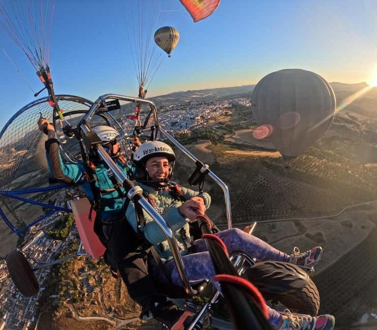 Paramotoring in Ronda (Malaga), near Marbella - Choosing between 15, 30 and 40 minutes