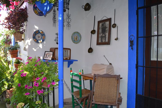 Patios & Perfums of Cordoba Festival Tour - Wine, salmorejo, and a simple local finish