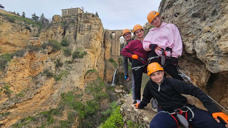 Ronda: Tajo de Ronda Via Ferrata Guided Climbing Tour - What is included for $47