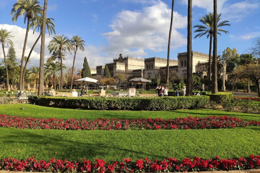 Secrets of Maria Luisa Park and Plaza de Espana - Glorieta de Juanita Reina and Monte Gurugú