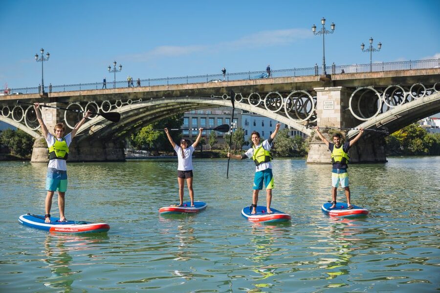 Seville: 1.5-Hour Daytime Standup Paddleboarding Tour - Along the west bank to Expo ’92