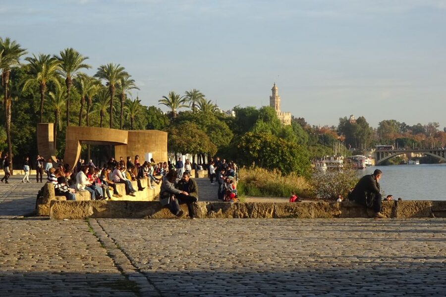 Seville: 2.5-Hour Evening Electric Bike Tour - Electric bikes make a broad city circuit easier