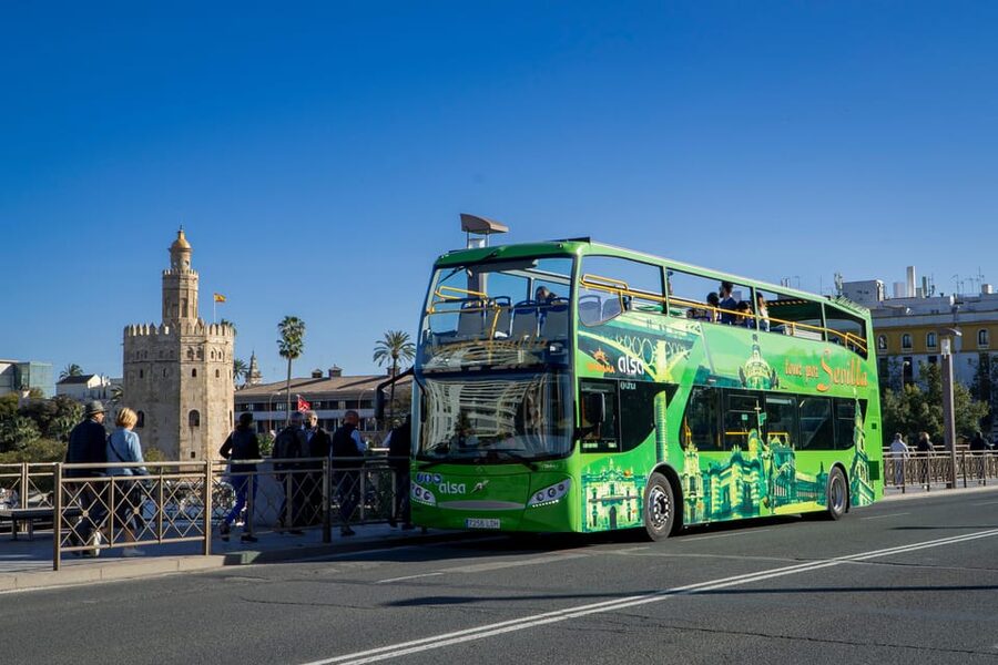 Seville: 2-Day Hop-on Hop-off Bus Ticket - Crossing the Guadalquivir toward Triana