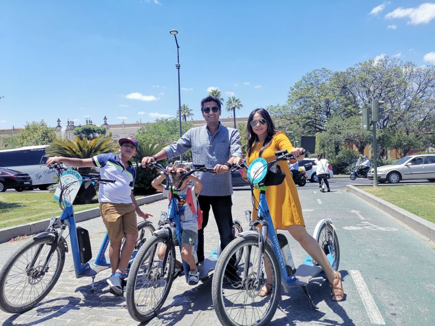 Seville: 2-Hour Electric Kickscooter tour - Plaza del Triunfo and the Alcazar walls