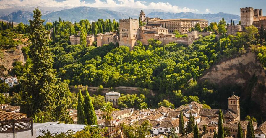 Seville: Alhambra Day Trip with Guide & Nasrid Palaces Entry - Alcazaba Views Over Granada