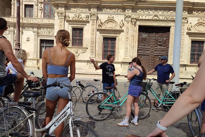 Seville Bike Tour (Private Tour) - The Tobacco Factory, San Telmo, and Plaza de América