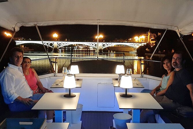 Seville: Cruise along the Guadalquivir River with appetizer - A calm view of Seville from the Guadalquivir